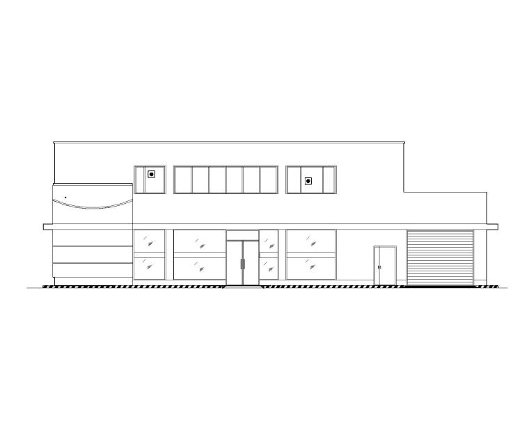 多层加油站建筑施工图