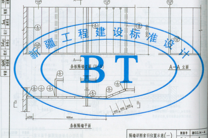 新02J4—4 内装修—内隔墙（条板）