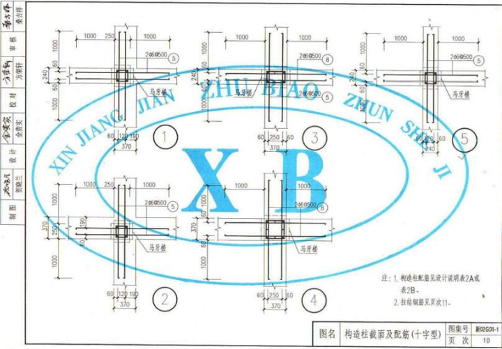 新02G01—1 砌体结构构造详图（P型烧结多孔砖、烧结普通砖）