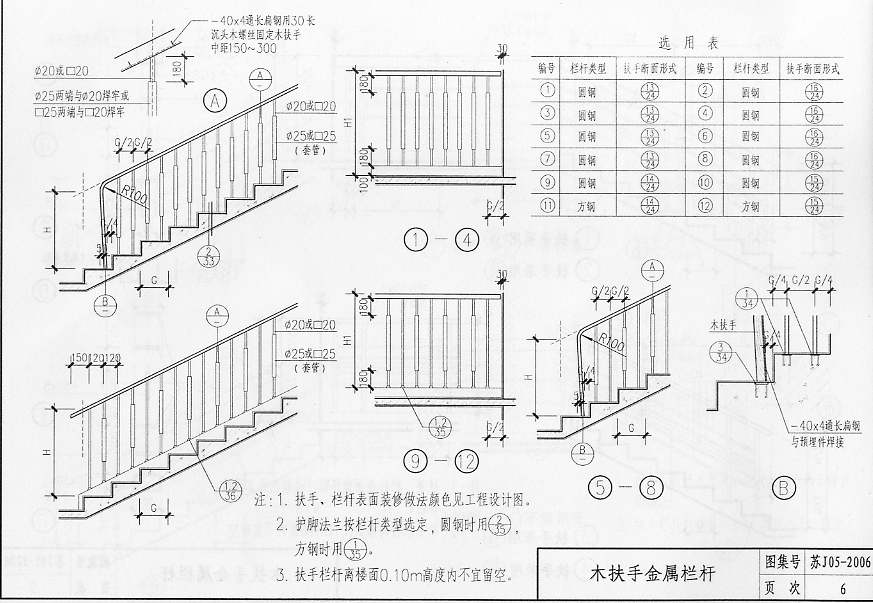 苏J05-2006 楼梯