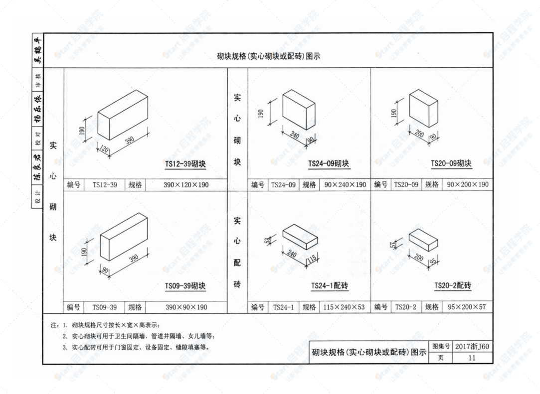 浙J60_陶?；炷疗鰤K墻體建筑構(gòu)造