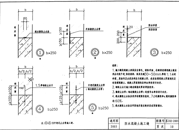 苏J02-2003 地下工程防水做法