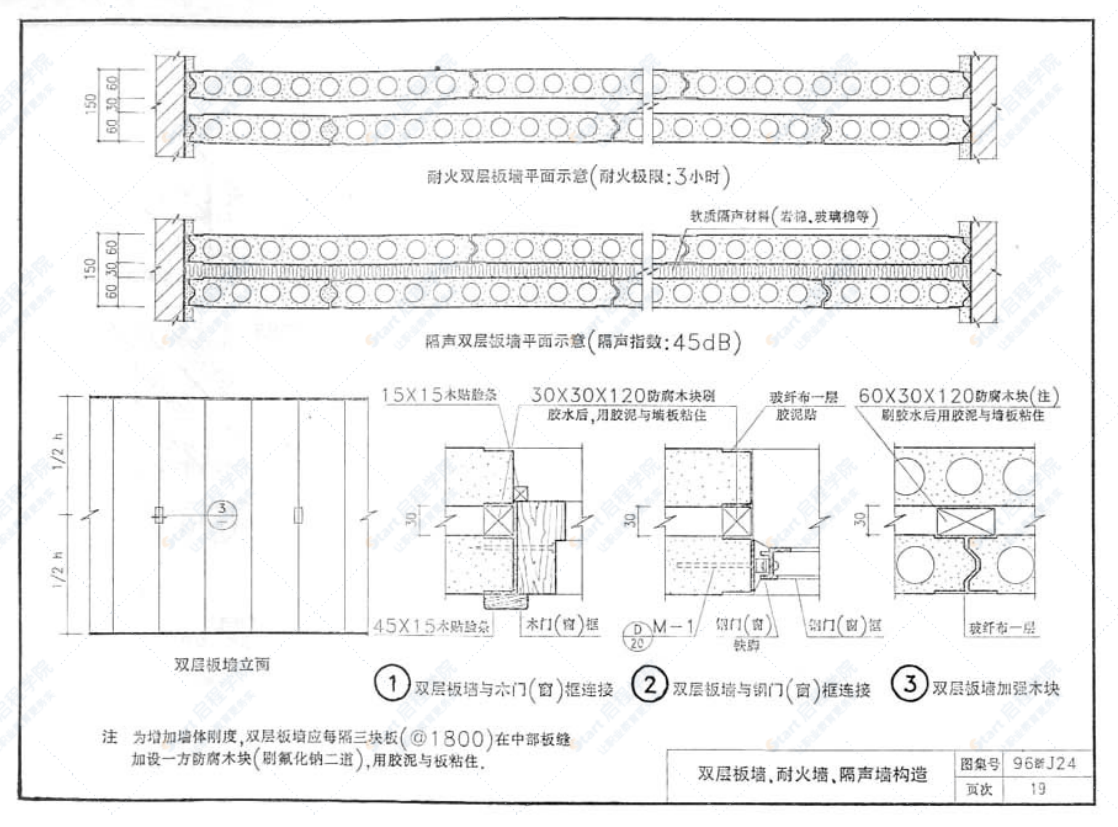 96浙J24 GRC空心轻质隔墙