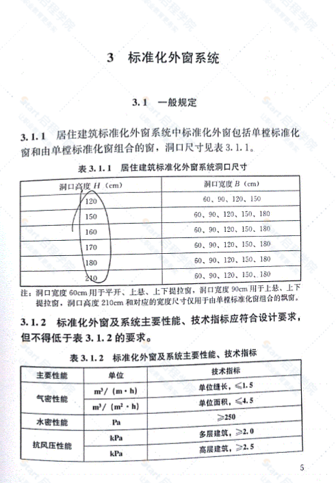 居住建筑标准化外窗系统应用技术规程