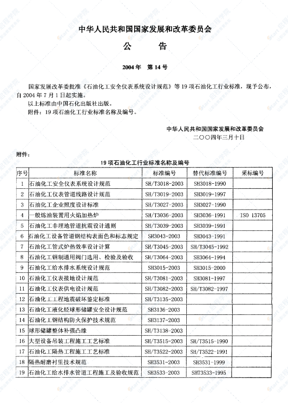 SHT3515《大型设备吊装工程施工工艺标准》