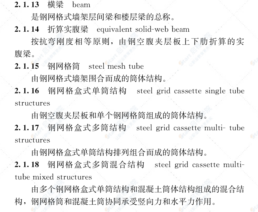 DBJ43T 351-2019 装配式空腹楼盖钢网格盒式结构技术规程