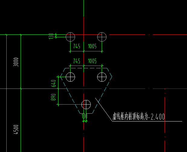 試樁怎么看它是如何分布的,？不同的標(biāo)高怎么看它有沒(méi)有試樁,，有幾個(gè)試樁