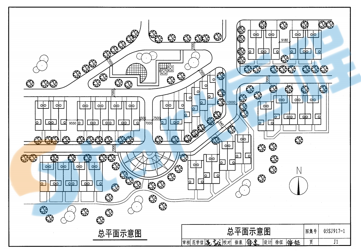 05SJ917-1-小城镇住宅通用（示范）设计（北京地区）