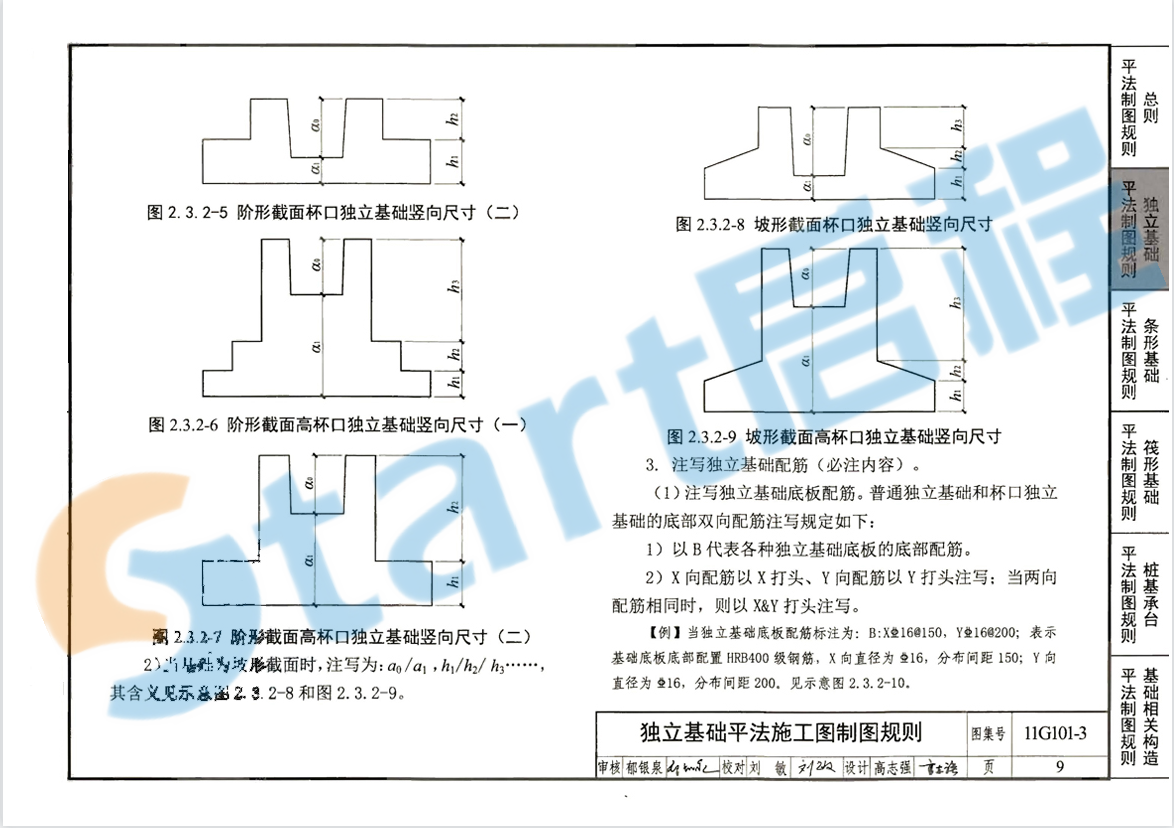 11G101-3混凝土结构施工图