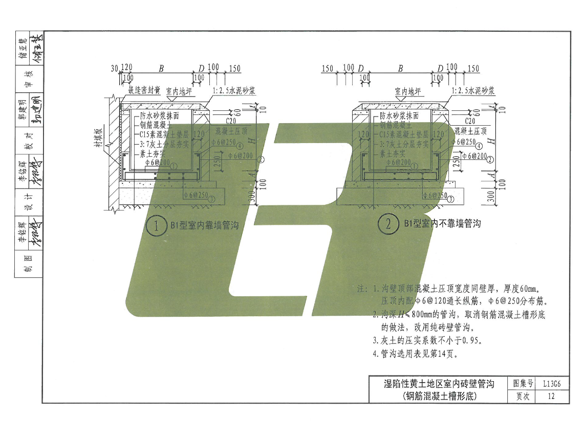 L13G6-管沟及盖板