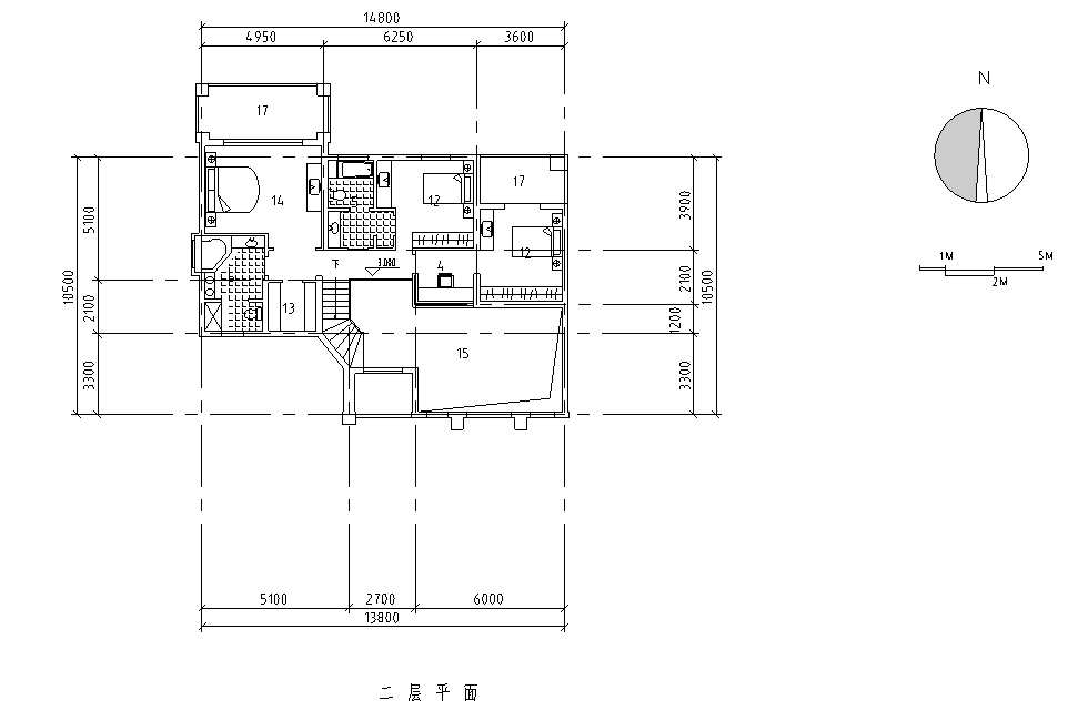 欧式别墅施工图-CAD图纸