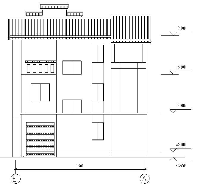 村镇住宅建筑方案