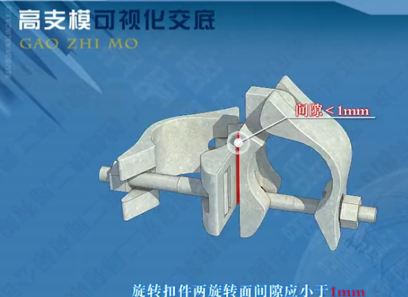 安全可视化BIM交底《高支模支撑材料要求》