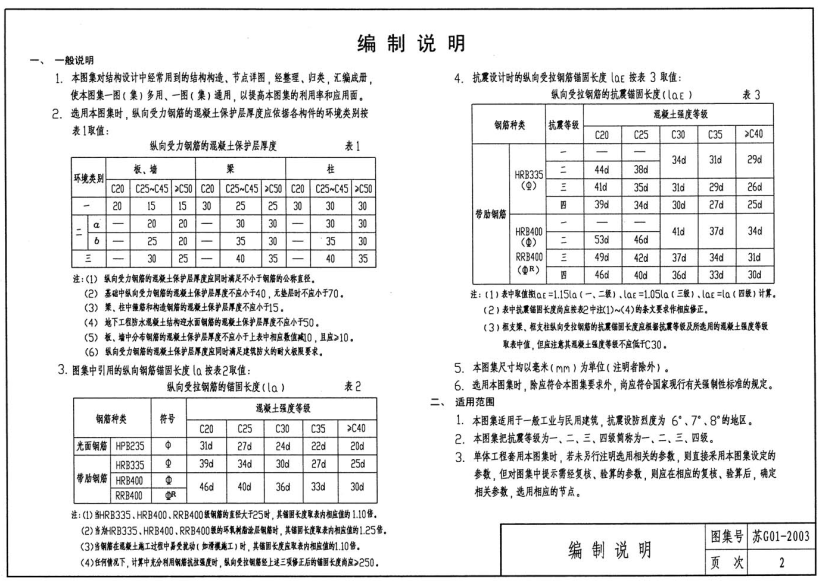 苏G01-2003-建筑结构常用节点图集