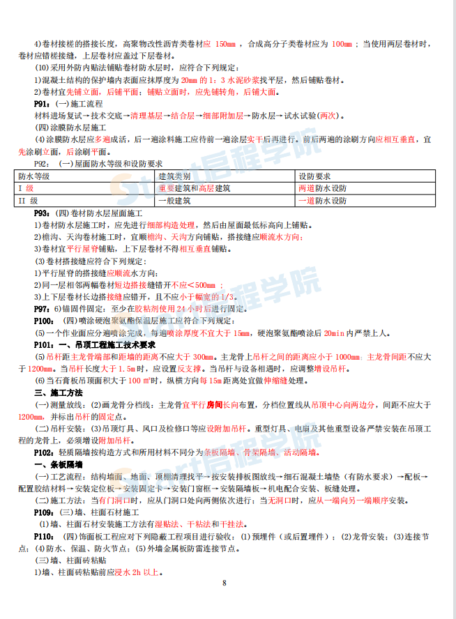 2021《建筑工程管理與實務(wù)》考前資料 