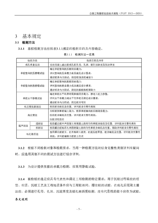 JTG/T 3512—2020-公路工程基桩检测技术规程