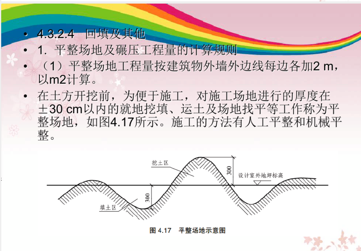 湖北2013定额计算规则讲解