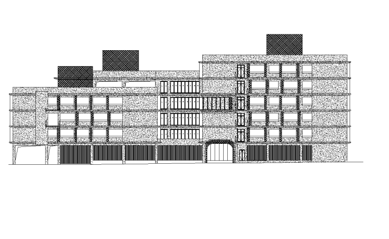 现代疗养院建筑全套建筑施工图