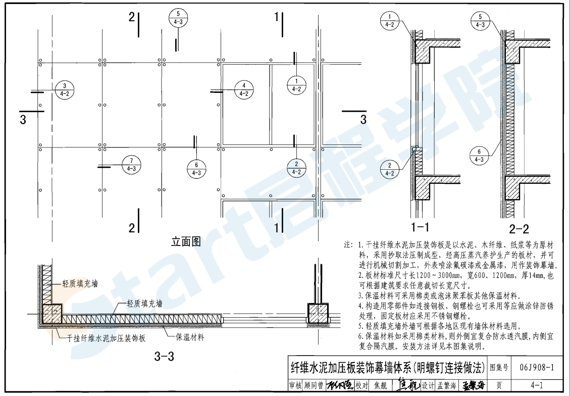 06J908-1公共建筑节能构造-严寒和寒冷地区