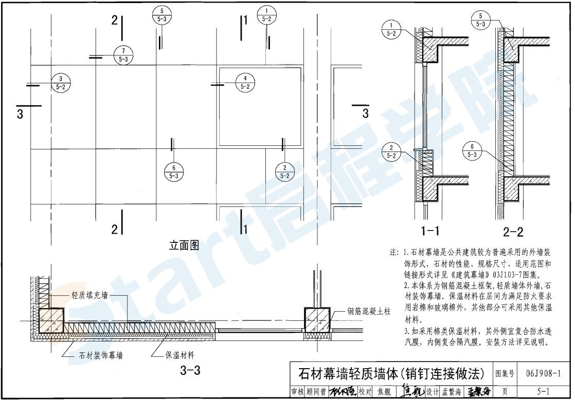 06J908-1公共建筑节能构造-严寒和寒冷地区