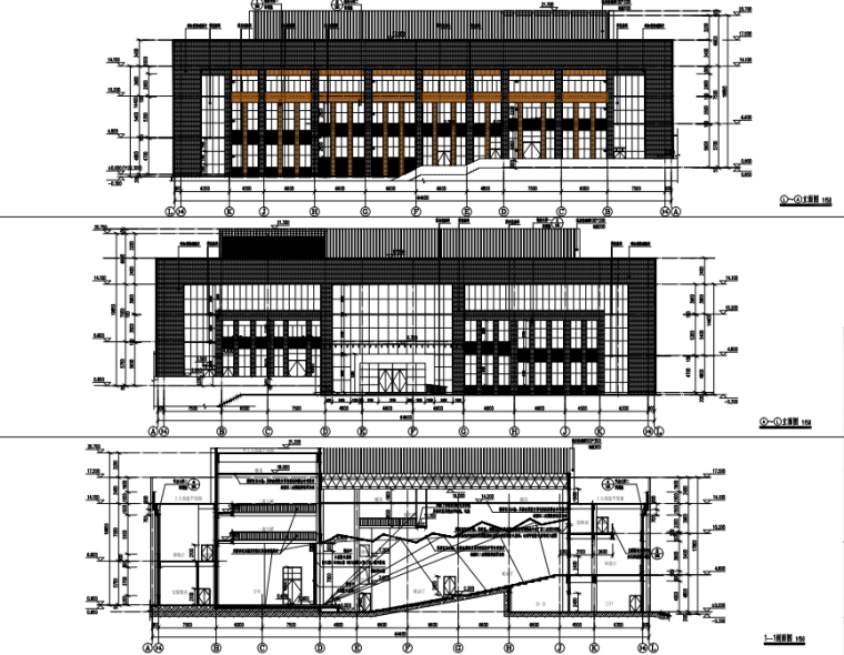 某高中建筑施工图全套