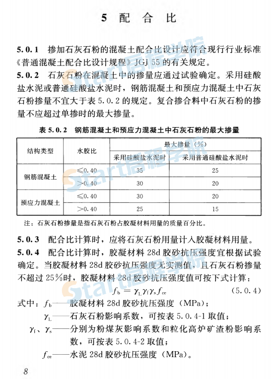 JGJT318-2014 石灰石粉在混凝土中应用技术规程