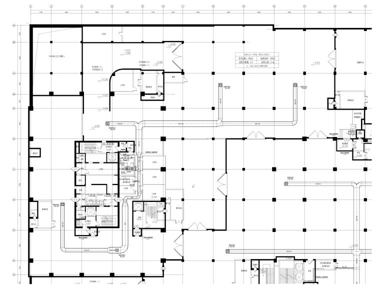 15层商业建筑及地下车库暖通施工图