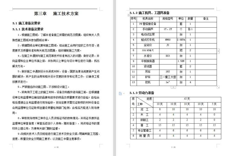 学院楼室外管网施工方案