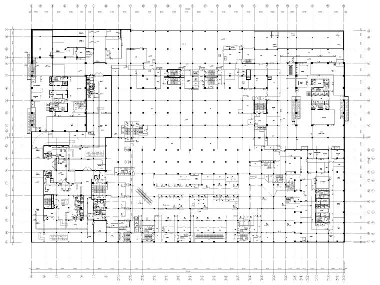 15层商业建筑及地下车库暖通施工图