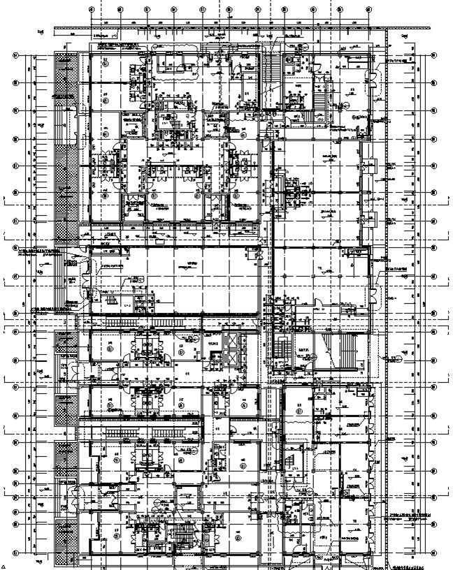 多功能布局古建商業(yè)結(jié)構(gòu)施工圖CAD含建筑圖