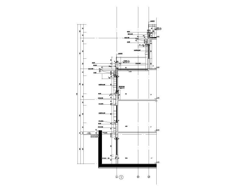 大型商业建筑群砂岩建筑施工图