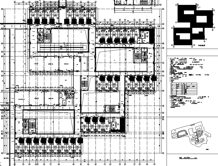 现代疗养院建筑全套建筑施工图