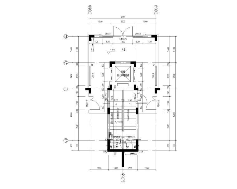 大型商业建筑群建筑施工图