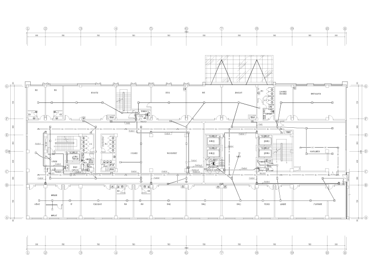 中医院康复楼地下人防工程电气施工图