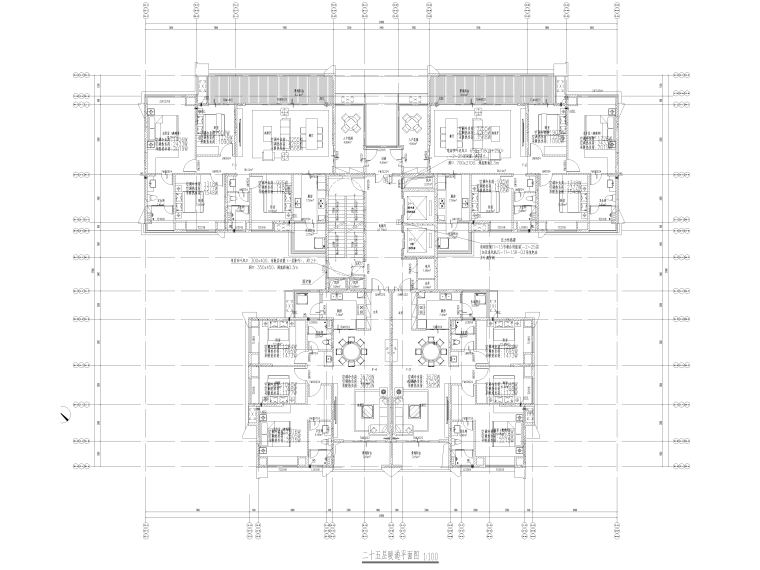 中铁高层住宅暖通施工图