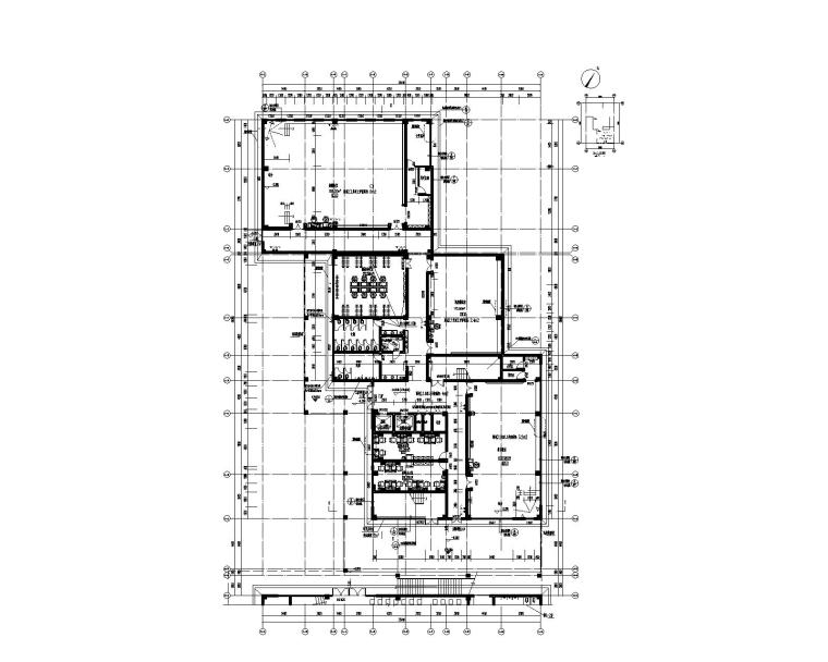 老干部活动中心公共建筑建筑施工图