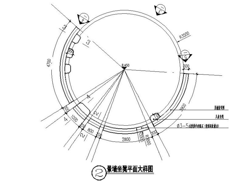 儿童迷宫景墙节点详图设计