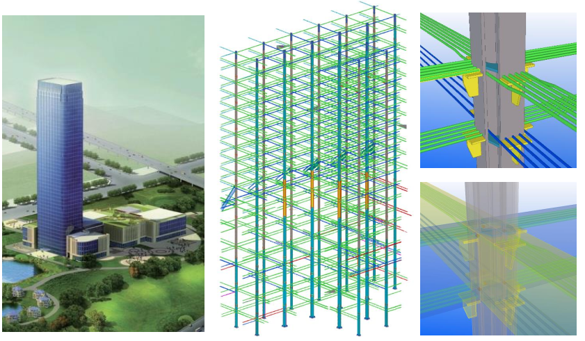 中铁某集团BIM在钢结构中的应用