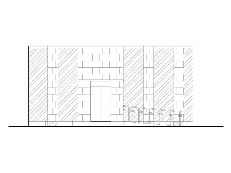 48套公厕建筑施工图设计_CAD