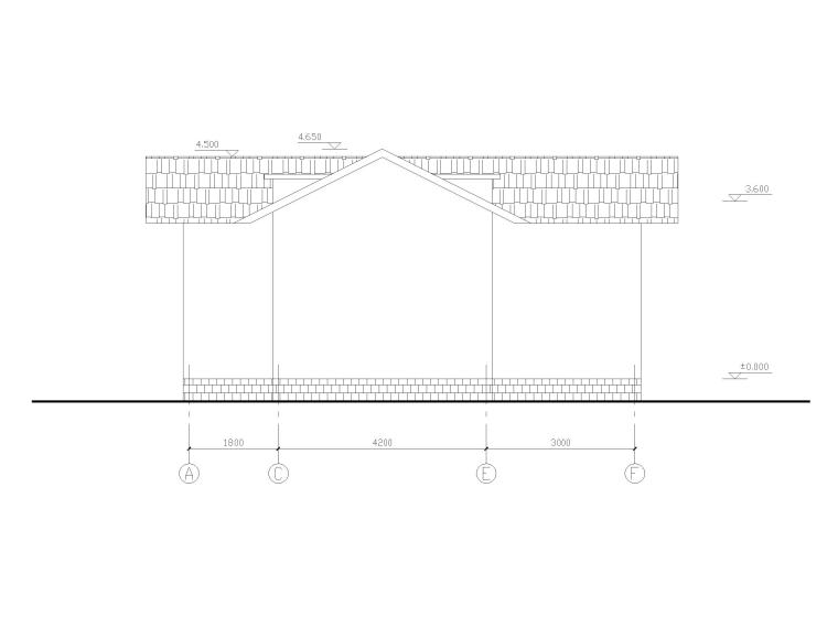 48套公厕建筑施工图设计_CAD