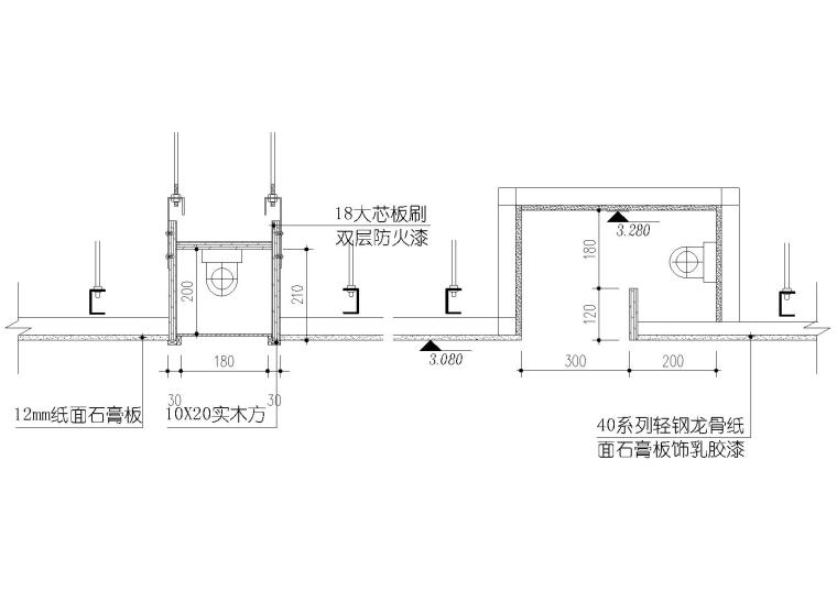 ​玻璃灯箱，喷砂，清水，有机玻璃等节点图