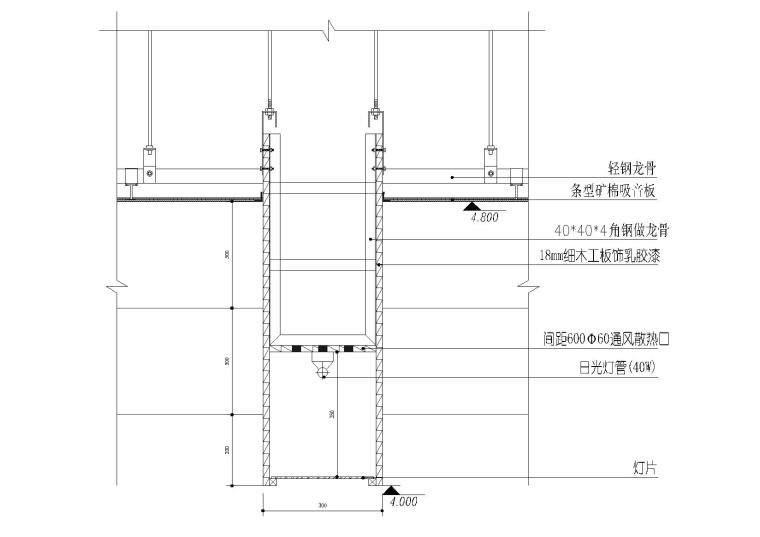 ​玻璃灯箱，喷砂，清水，有机玻璃等节点图