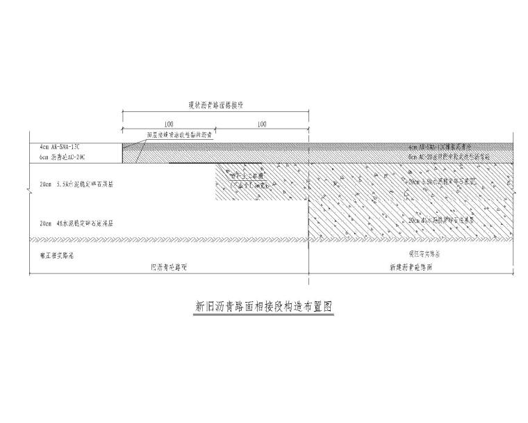 丘陵地区服务型城市支路全套施工图