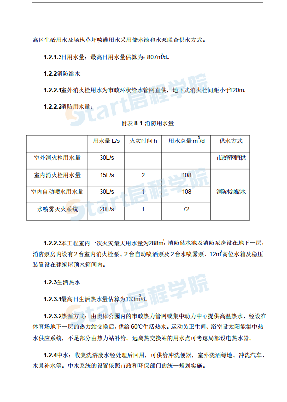 國家體育場鳥巢暖通,、給排水,、消防、機電工程項目施工組織設(shè)計精品