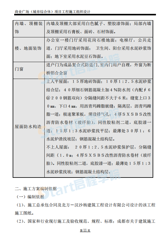 某商業(yè)廣場城市綜合體項目工程機電施工組織設(shè)計