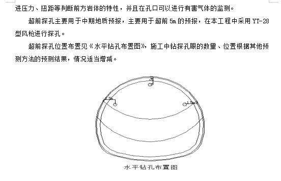 公路隧道超前地質預報施工方案