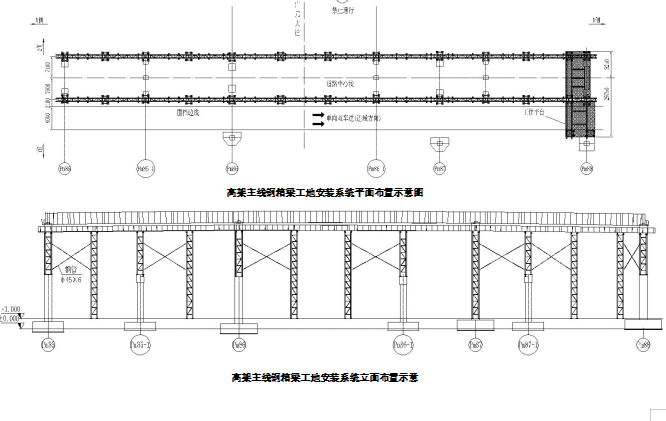 北環(huán)快速路工程主線橋鋼箱梁安裝方案