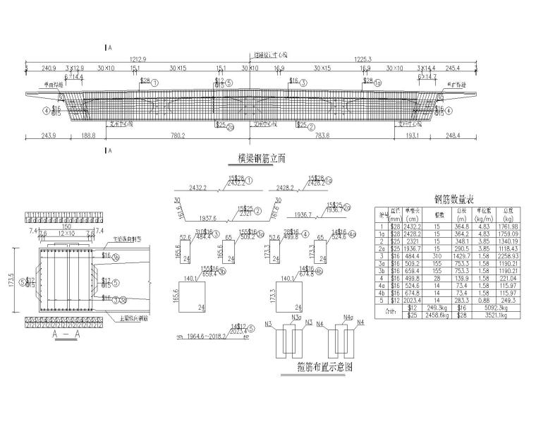 繞城高速跨線橋及銜接匝道橋施工圖2020 