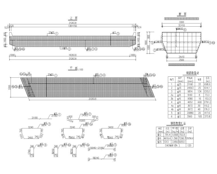 繞城高速跨線橋及銜接匝道橋施工圖2020 