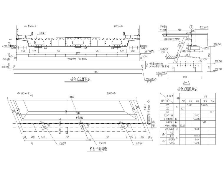 繞城高速跨線橋及銜接匝道橋施工圖2020 